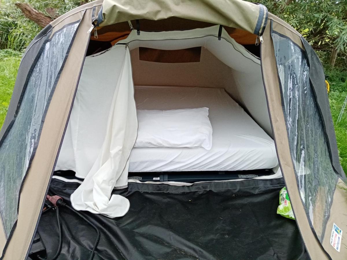 Basic 2P Tent Sotterum Hotel Kornwerd Buitenkant foto