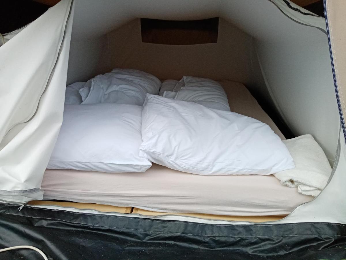 Basic 2P Tent Sotterum Hotel Kornwerd Buitenkant foto